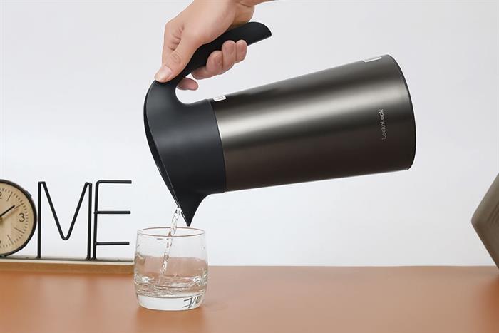 Bình giữ nhiệt Inox 1900 ml Simple Coffee Pot Lock&Lock LHC1481DGRY Màu Xám