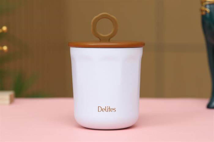 Ly giữ nhiệt Inox 230ml Delites LTH-23KH Màu Xanh dương nhạt