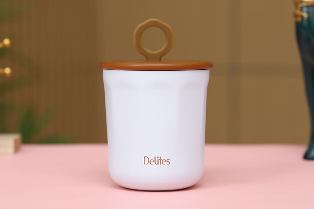 Ly giữ nhiệt Inox 230ml Delites LTH-23KH Màu Xanh dương nhạt