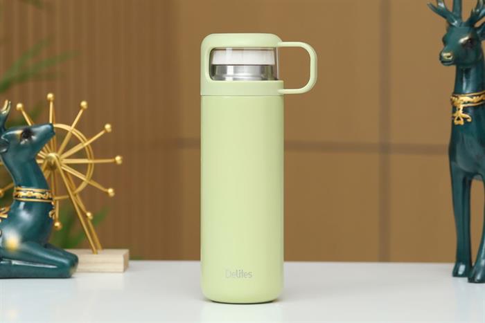Bình giữ nhiệt Inox 350ml Delites LTD-35M3 Màu Xanh lá