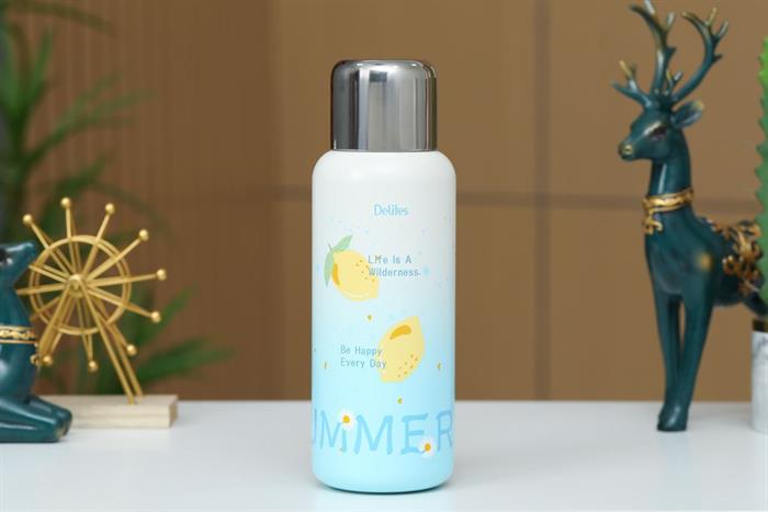 Bình giữ nhiệt Inox 800ml Delites LTP-80PZ2 Màu Trắng - Xanh
