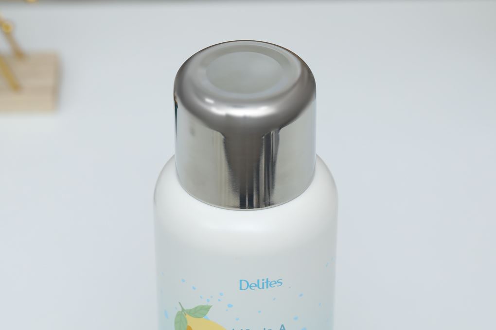 Bình giữ nhiệt Inox 800ml Delites LTP-80PZ2 Màu Trắng - Xanh