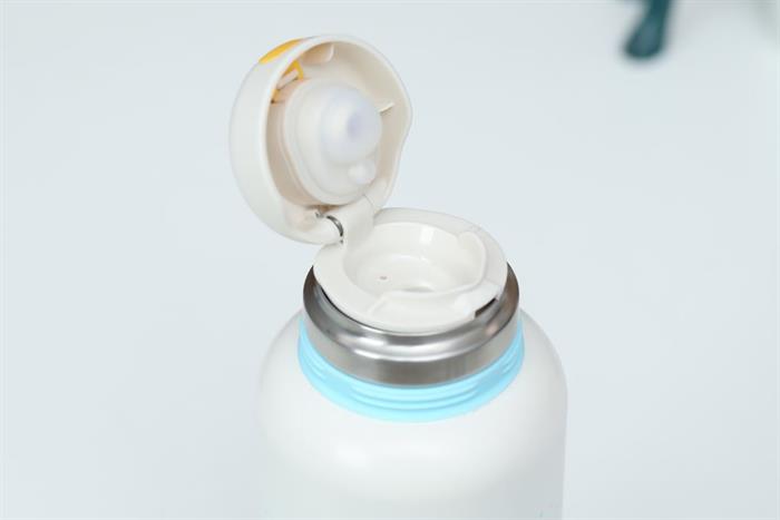 Bình giữ nhiệt Inox 800ml Delites LTP-80PZ2 Màu Trắng - Xanh