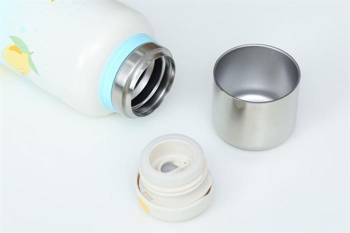 Bình giữ nhiệt Inox 800ml Delites LTP-80PZ2 Màu Trắng - Xanh