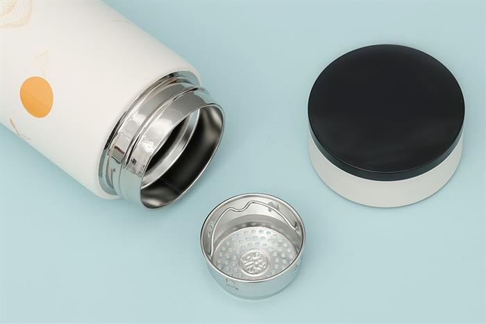 Bình giữ nhiệt Inox 370 ml Delites XB-24110A Màu Trắng