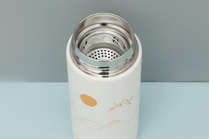Bình giữ nhiệt Inox 370 ml Delites XB-24110A Màu Trắng