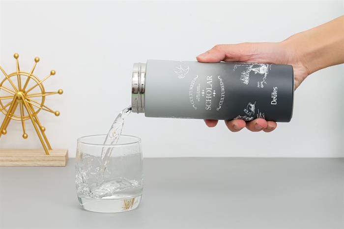 Bình giữ nhiệt Inox 520 ml Delites XB-24117 Màu Xám