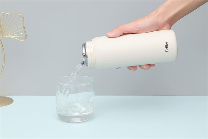 Bình giữ nhiệt Inox 450 ml Delites CF7470 Màu Màu be