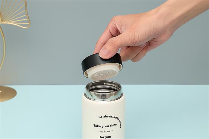 Bình giữ nhiệt Inox 300 ml Delites CF7471 Màu Trắng
