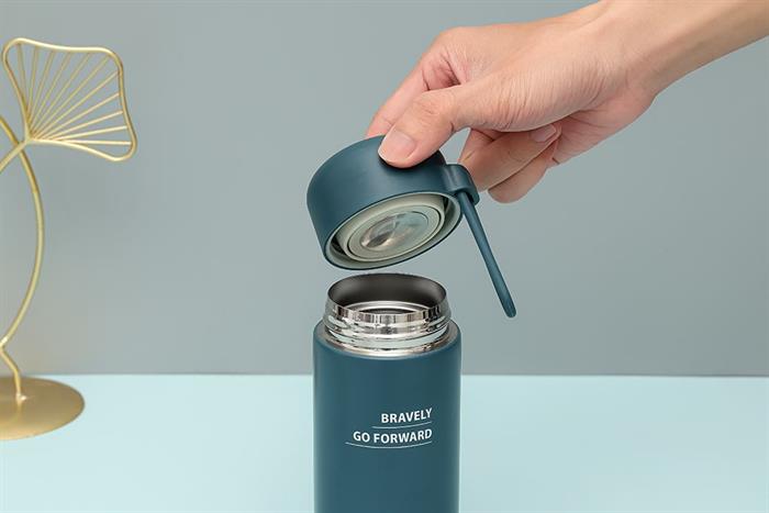 Bình giữ nhiệt Inox 320 ml Delites CF7472 Màu Xanh Đậm