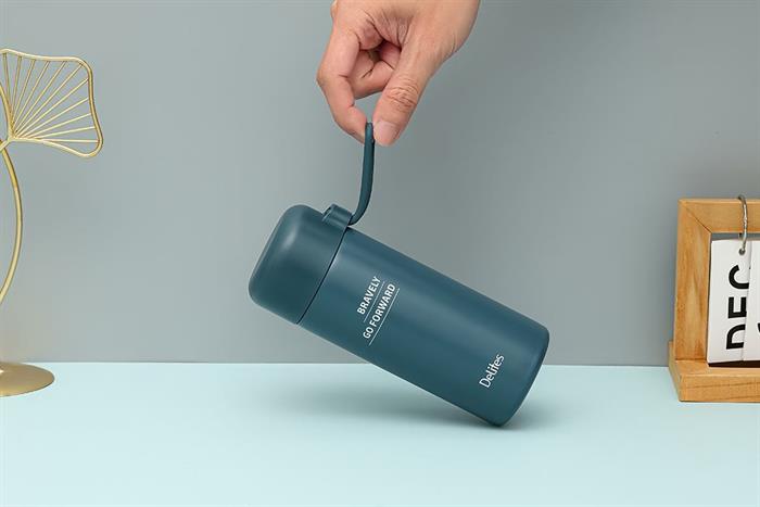 Bình giữ nhiệt Inox 320 ml Delites CF7472 Màu Xanh Đậm