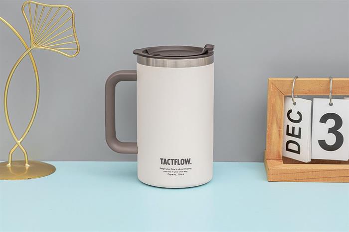 Ly giữ nhiệt Inox 700 ml Tactflow TFB201WHITE