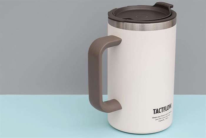Ly giữ nhiệt Inox 700 ml Tactflow TFB201WHITE Màu Trắng