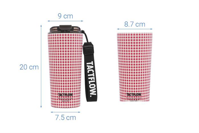 Ly giữ nhiệt Inox 650 ml Tactflow TFB511CHERRYCHK Màu Đỏ