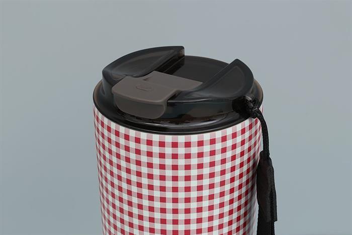 Ly giữ nhiệt Inox 650 ml Tactflow TFB511CHERRYCHK Màu Đỏ