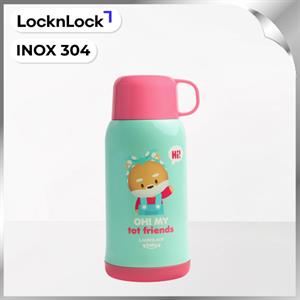 Bình giữ nhiệt Inox 550 ml Lock&Lock LHC1475LGRN