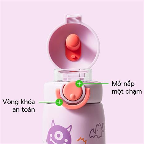 Bình giữ nhiệt inox 510 ml LocknLock LHC3388VOL Màu Tím