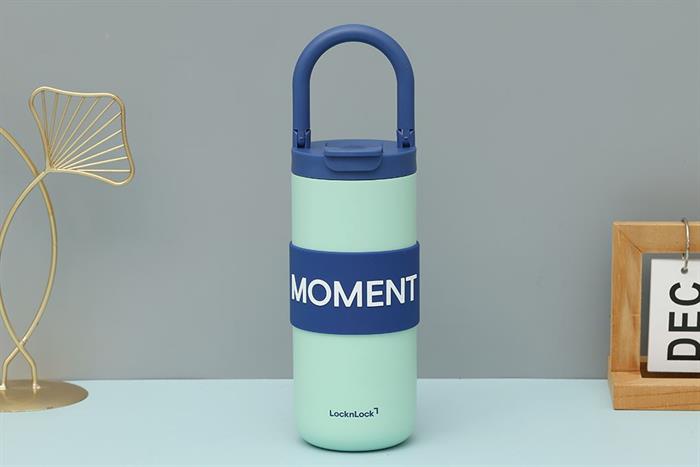 Bình giữ nhiệt inox 550 ml Lock&Lock LHC4436MIT Màu Xanh Bạc Hà