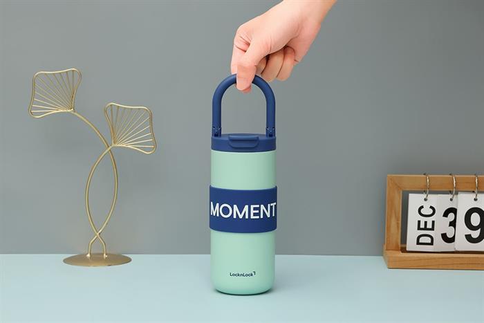Bình giữ nhiệt inox 550 ml Lock&Lock LHC4436MIT Màu Xanh Bạc Hà