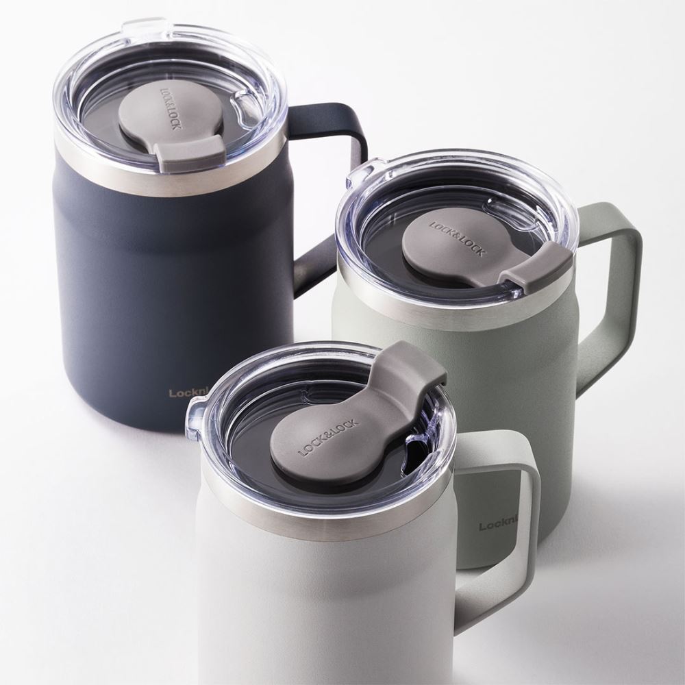 Bình giữ nhiệt Inox 475 ml Lock&Lock LHC4219NVY Màu Xanh Navy
