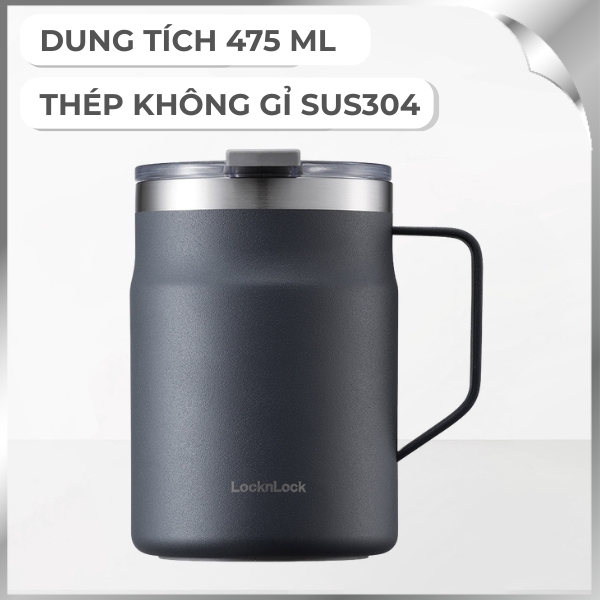 Bình giữ nhiệt nóng lạnh Inox 475 ml Lock&Lock