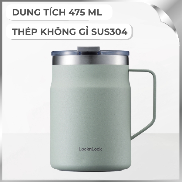 Bình giữ nhiệt nóng lạnh Inox 475 ml Lock&Lock