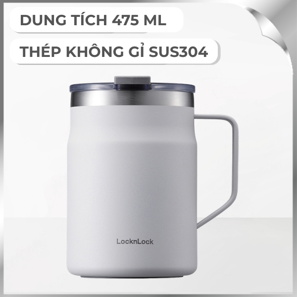 Bình giữ nhiệt nóng lạnh Inox 475 ml Lock&Lock