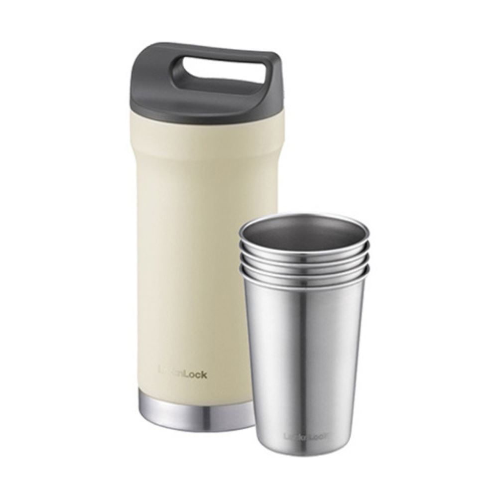Bình giữ nhiệt Inox 420 ml Lock&Lock LHC4303BEG Màu Màu be