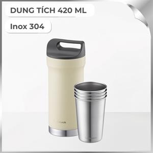 Bình giữ nhiệt Inox 420 ml Lock