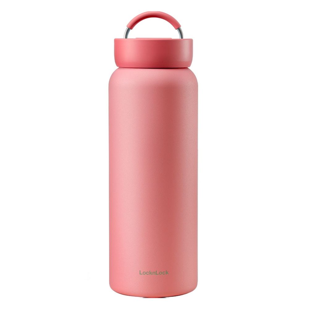 Bình giữ nhiệt Inox 900 ml Lock&Lock LHC4300YRED Màu Hồng đào