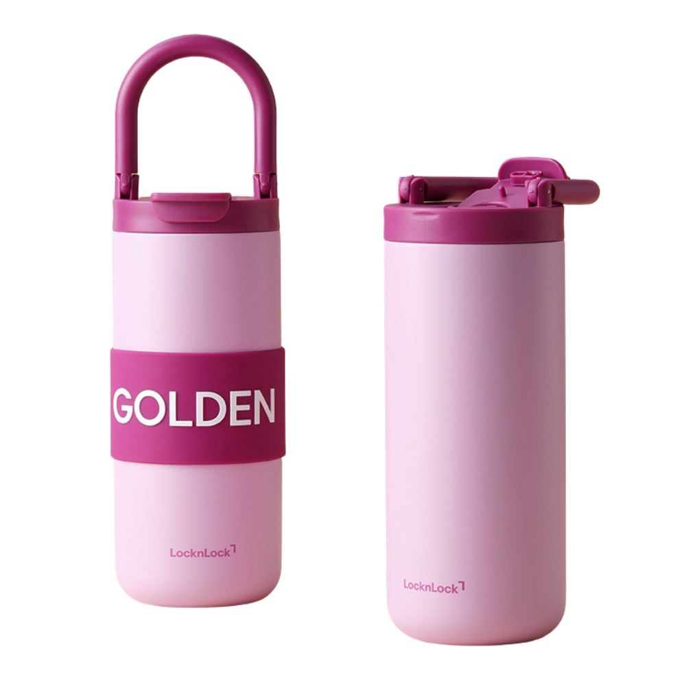 Bình giữ nhiệt Inox 550 ml Lock&Lock LHC4436VOL Màu Tím