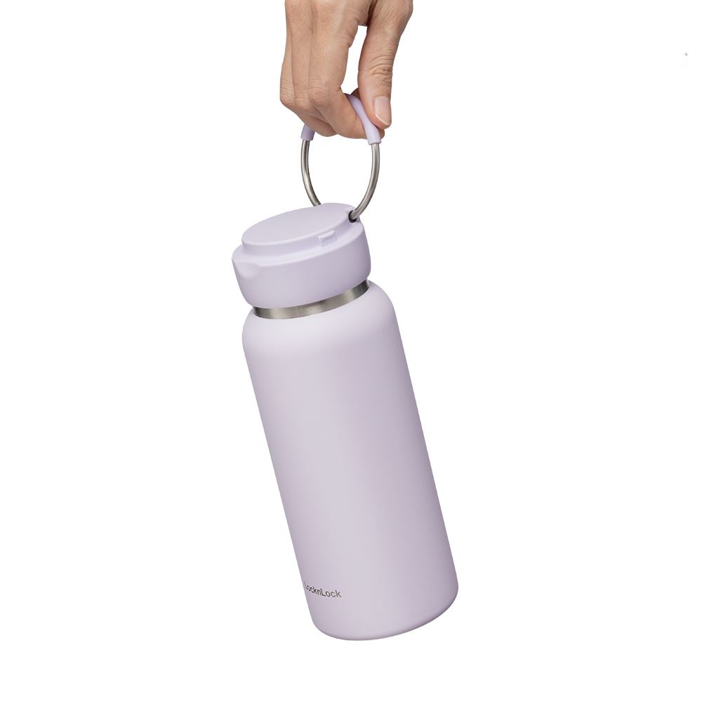 Bình giữ nhiệt Inox 650 ml Lock&Lock LHC4321LVOL Màu Tím nhạt