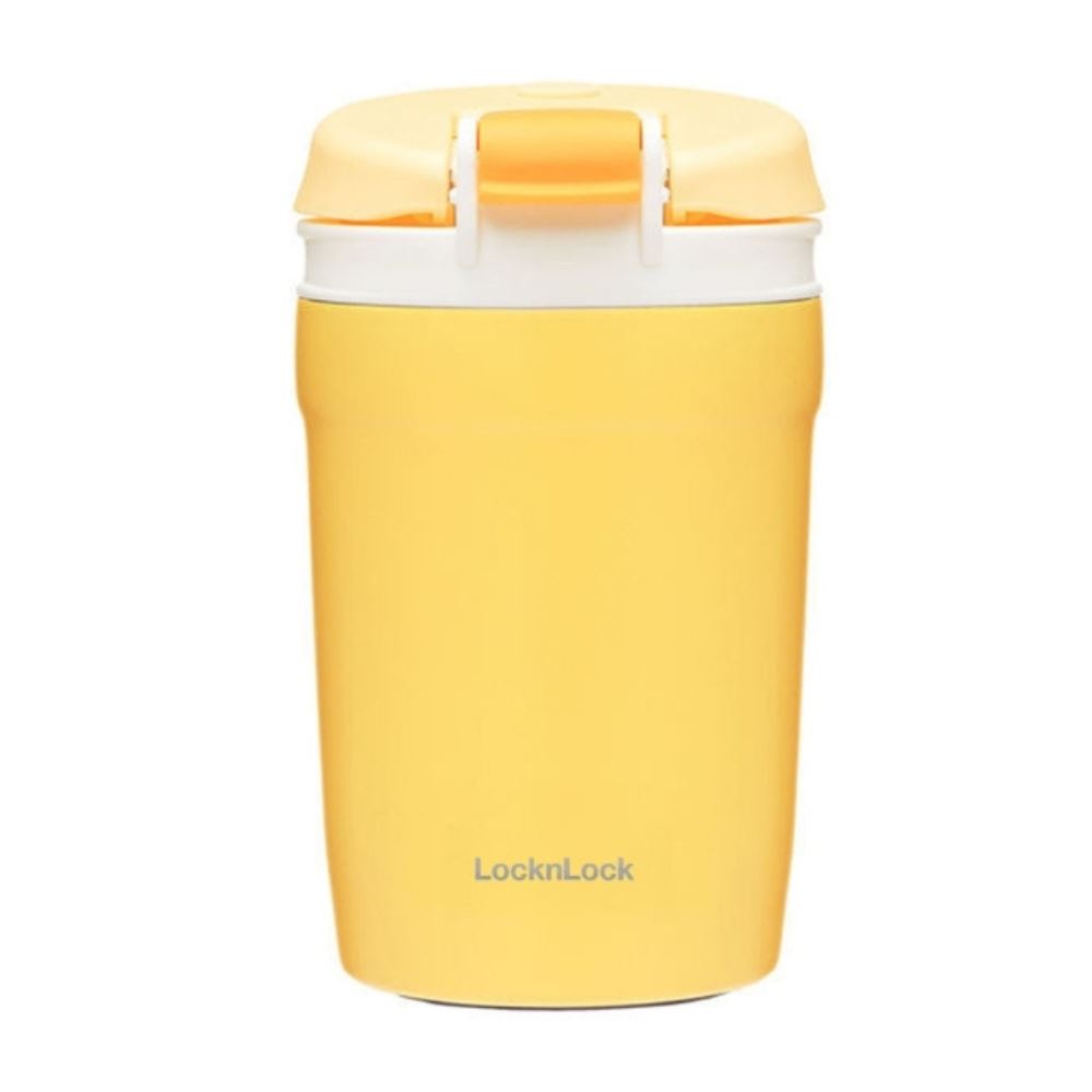 Bình giữ nhiệt Inox 320 ml Lock&Lock LHC3276YEL Màu Vàng nhạt