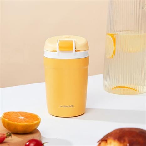 Bình giữ nhiệt Inox 320 ml Lock&Lock LHC3276YEL Màu Vàng nhạt