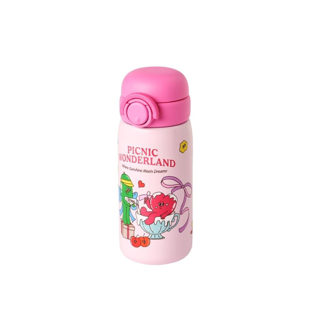 Bình giữ nhiệt Inox 380 ml Lock&Lock LHC3384PIK_BF Màu Hồng