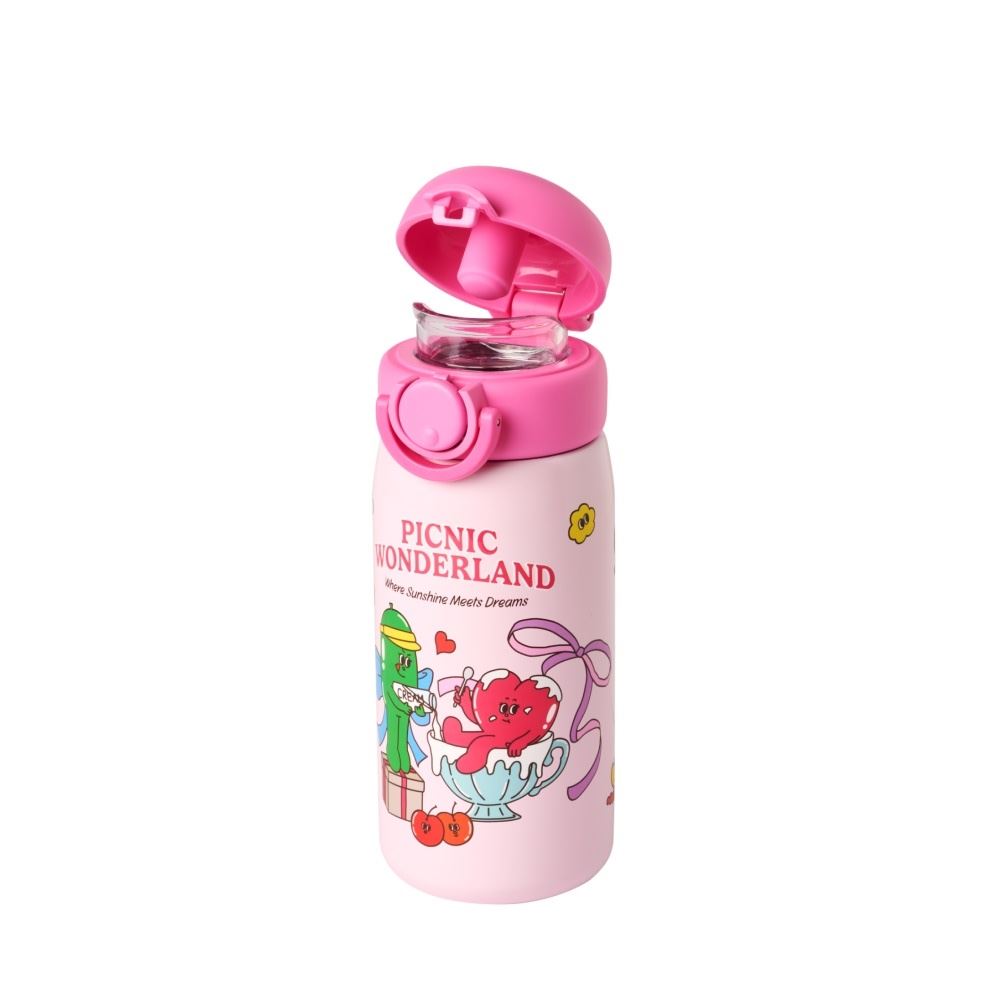 Bình giữ nhiệt Inox 380 ml Lock&Lock LHC3384PIK_BF Màu Hồng