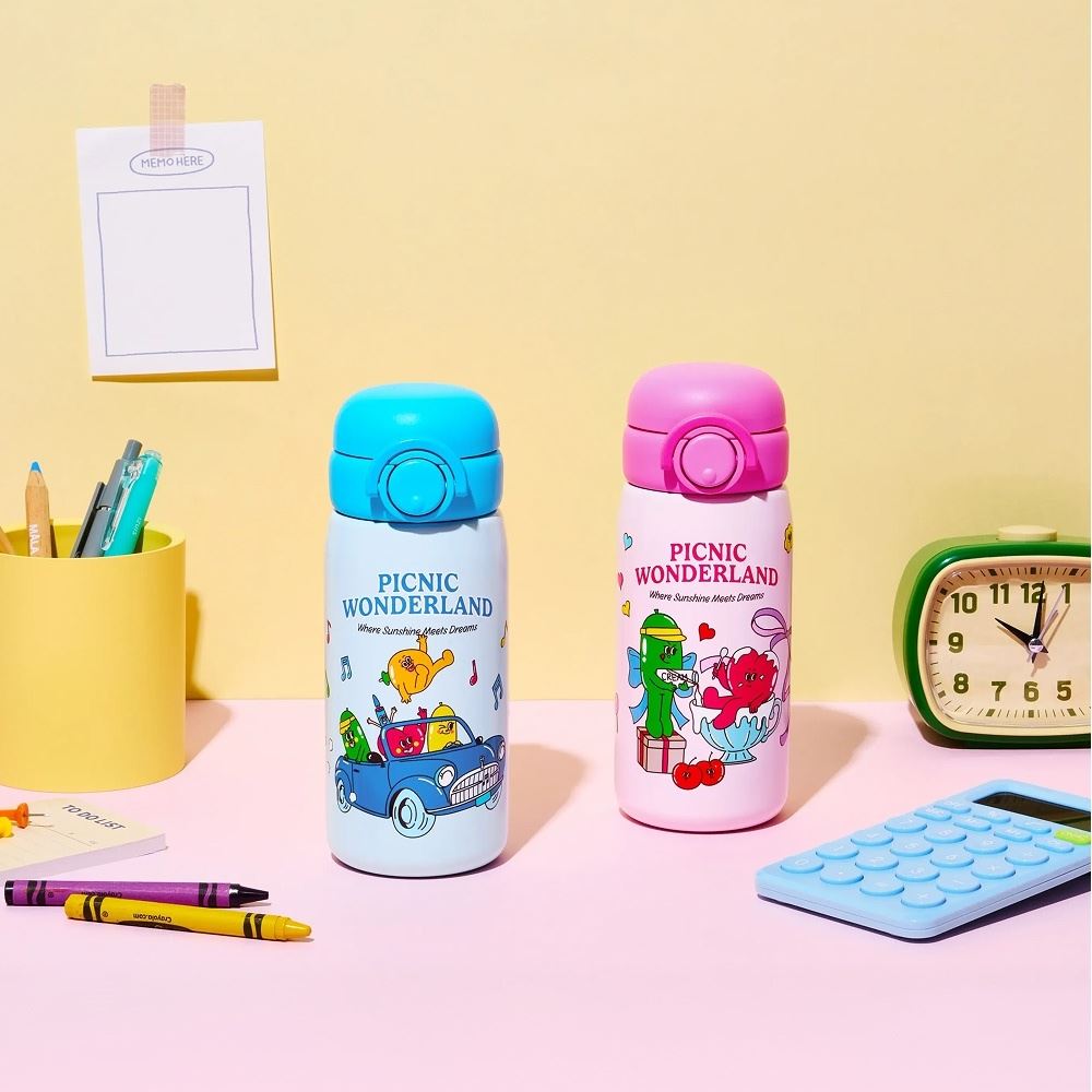 Bình giữ nhiệt Inox 380 ml Lock&Lock LHC3384PIK_BF Màu Hồng