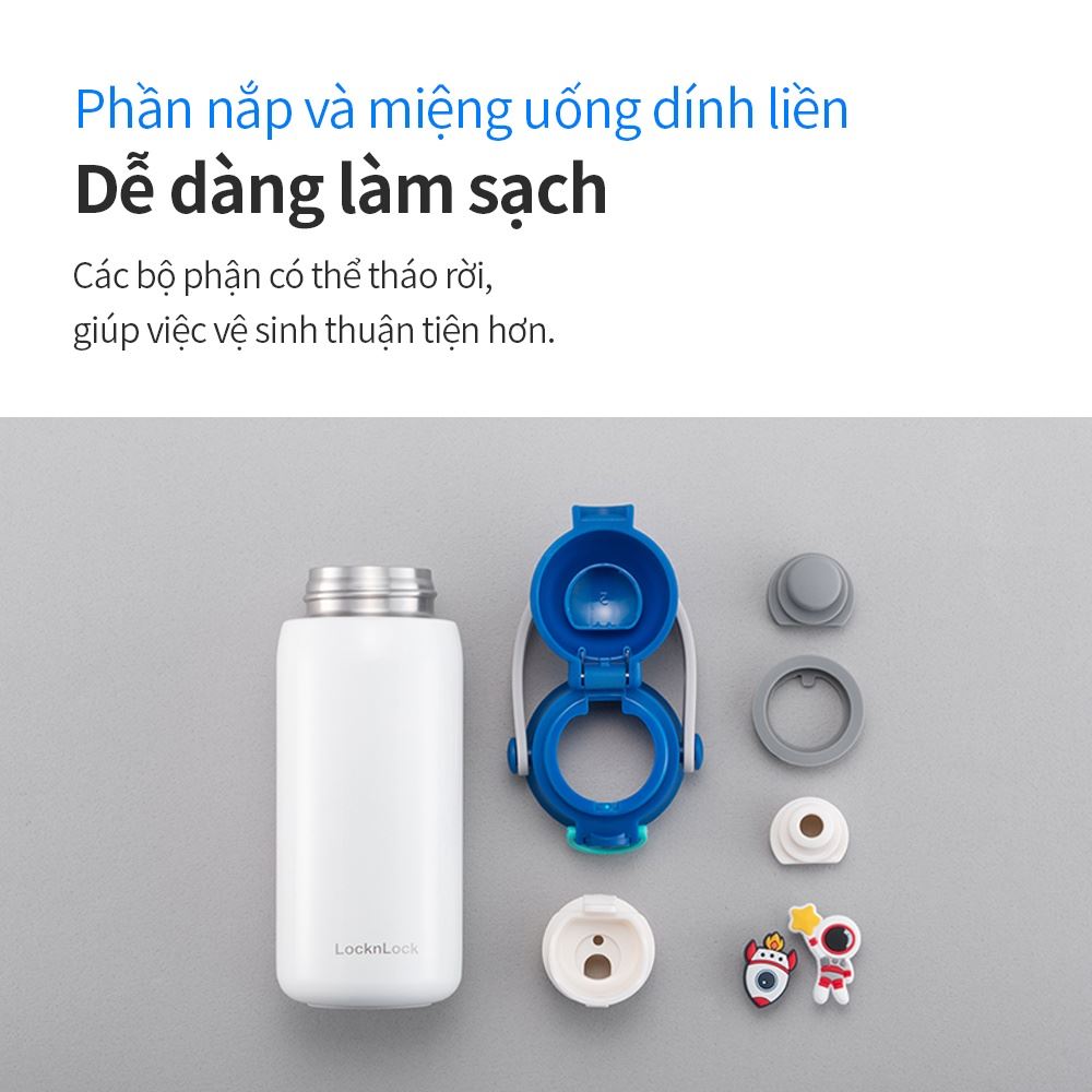 Bình giữ nhiệt Inox 350 ml Lock&Lock LHC3283BLU Màu Xanh Dương