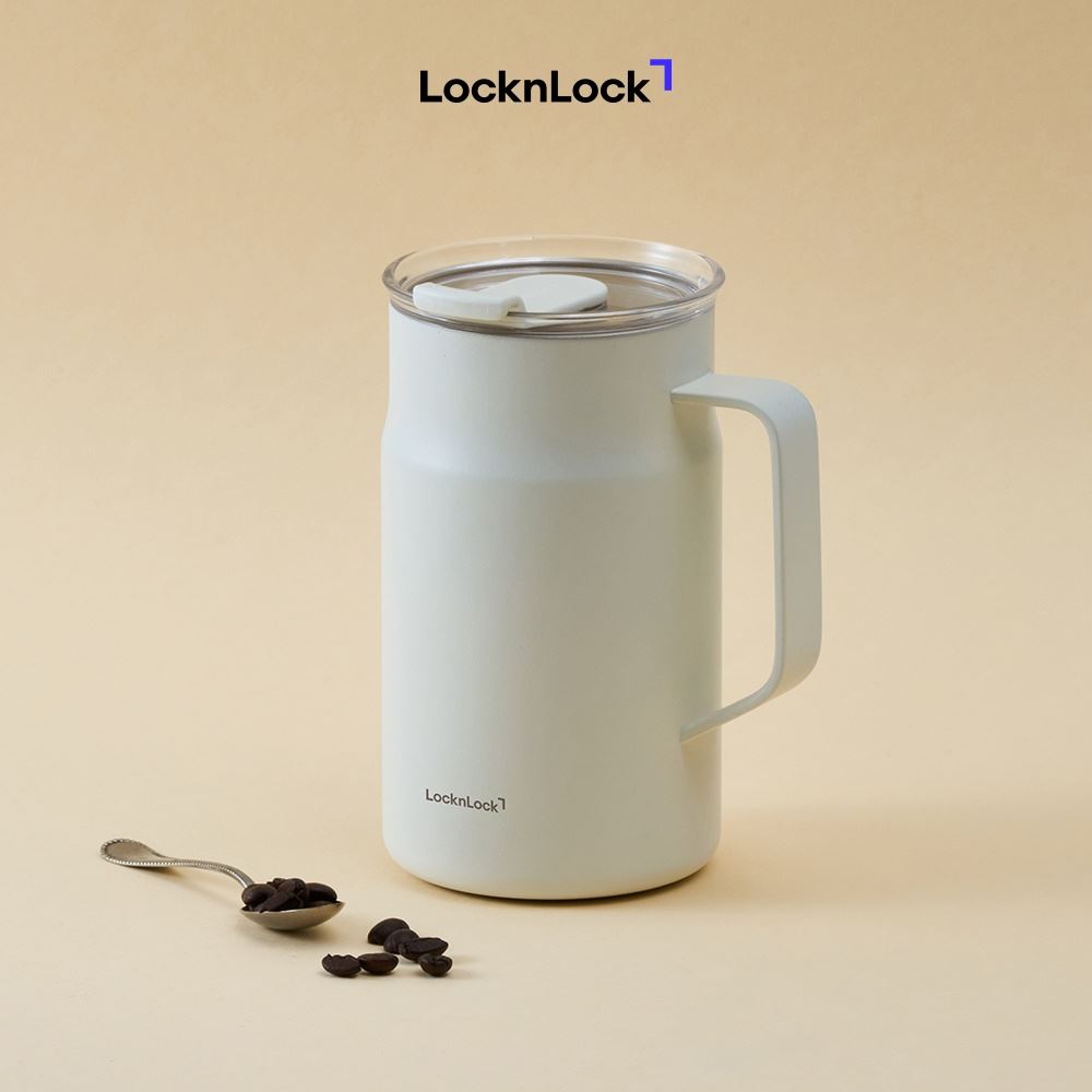 Bình giữ nhiệt Inox 600 ml LocknLock LHC4282WHT_C Màu Trắng