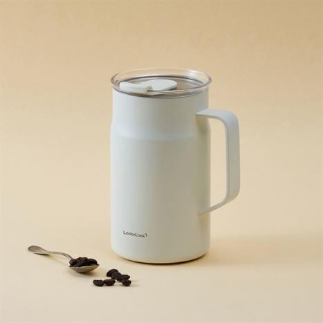 Bình giữ nhiệt Inox 600 ml LocknLock LHC4282WHT_C Màu Trắng