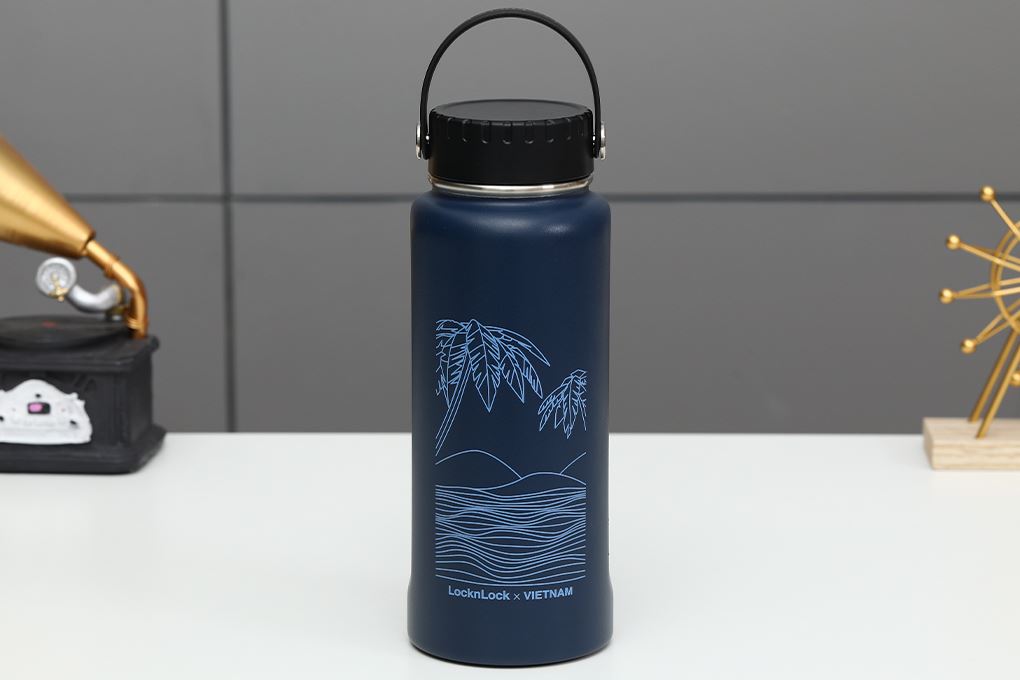 Bình giữ nhiệt Inox 897ml LocknLock LHC4160NVY Màu Xanh Navy