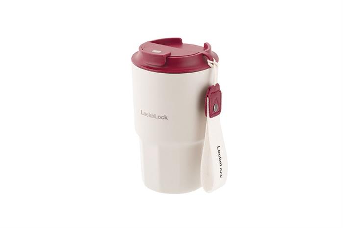 Bình giữ nhiệt 450 ml LocknLock Vacuum Coffee Tumbler LHC4340RED Màu đỏ