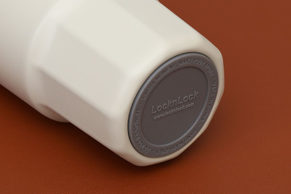 Bình giữ nhiệt 450 ml LocknLock Vacuum Coffee Tumbler LHC4340RED Màu đỏ