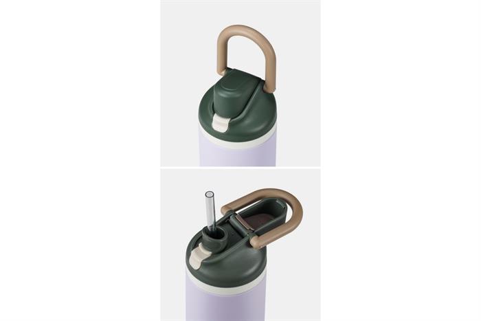 Bình giữ nhiệt Inox 730 ml Tactflow TFB110LAVENDER Flip tumbler Màu Tím Lavender