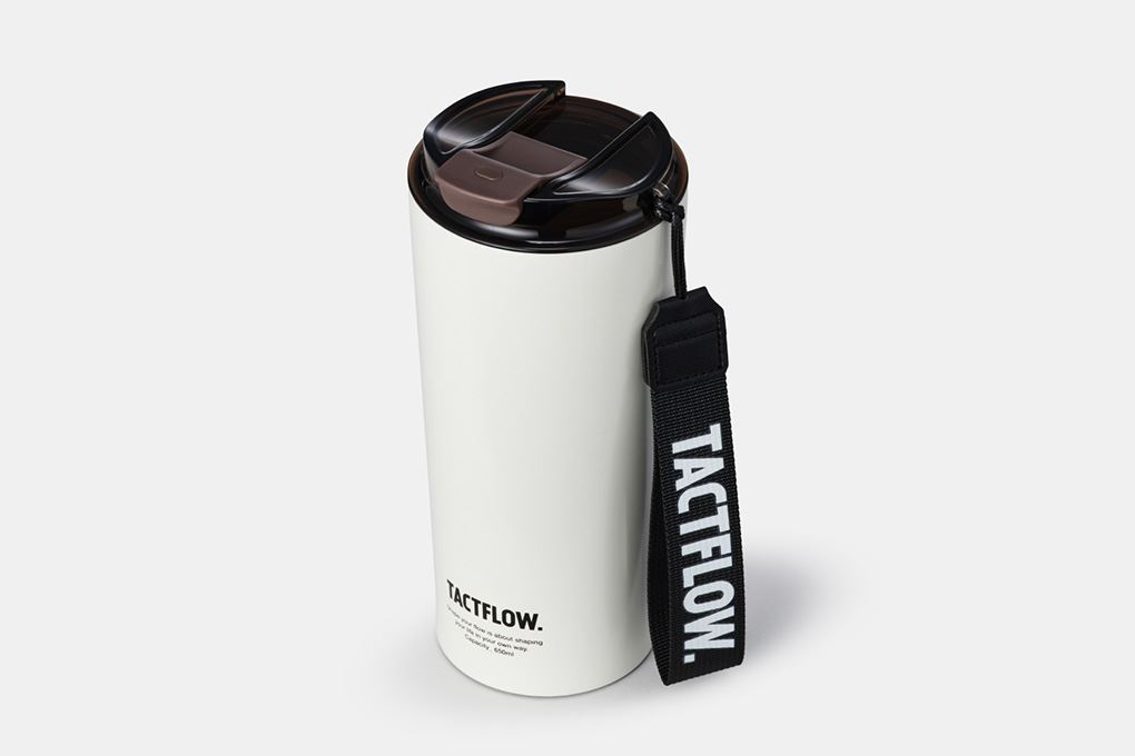 Ly giữ nhiệt Ceramic tumbler 650ml TACTFLOW TFB501WHITE - 2