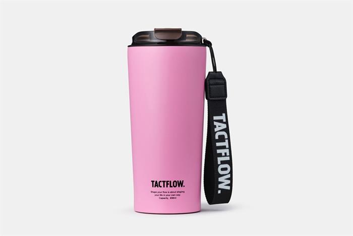 Ly giữ nhiệt Ceramic tumbler 650 ml TACTFLOW TFB505PINKMOMENT Màu Hồng