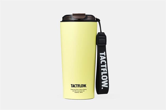 Ly giữ nhiệt Ceramic tumbler 650 ml TACTFLOW TFB504LEMONSORBE Màu Vàng nhạt