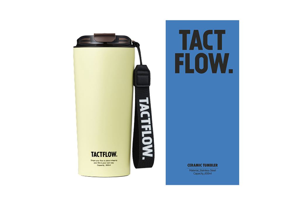 Ly giữ nhiệt Ceramic tumbler 650 ml TACTFLOW TFB504LEMONSORBE - 3