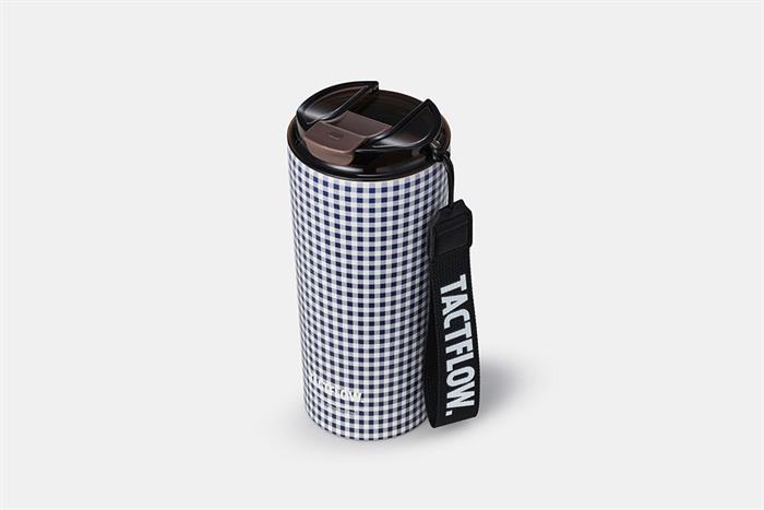 Bình giữ nhiệt Ceramic tumbler 650ml TACTFLOW TFB509MIDNIGHTCHK Màu Xanh Navy