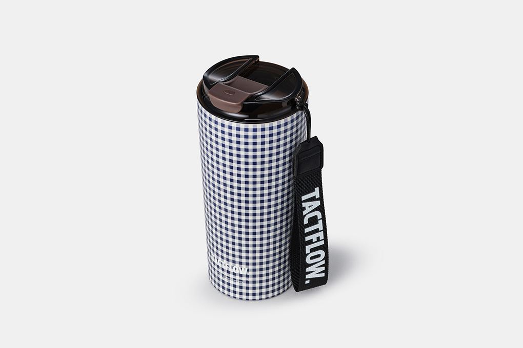 Bình giữ nhiệt Ceramic tumbler 650ml TACTFLOW TFB509MIDNIGHTCHK Màu Xanh Navy